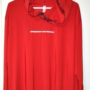 Adidas Donovan Mitchell Pullover Hooded Mens XL Red
